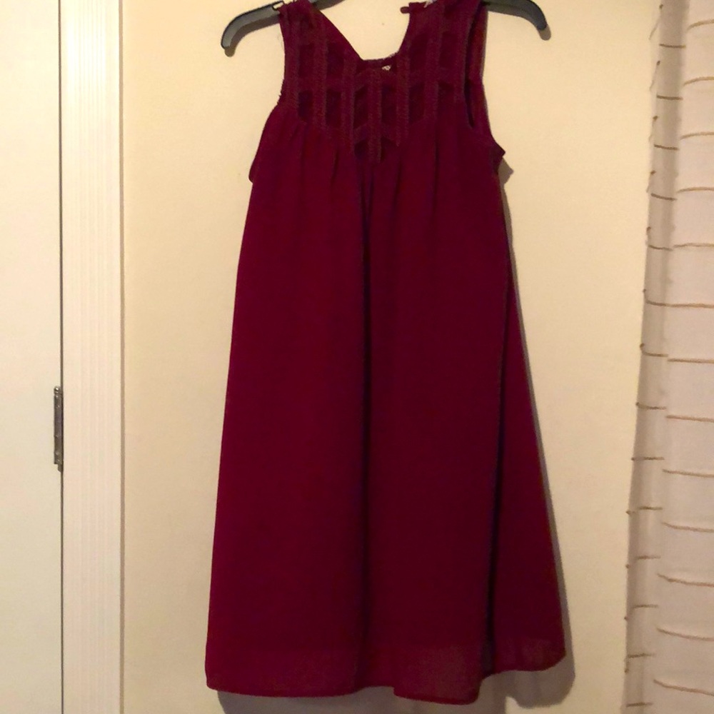 A slim dress